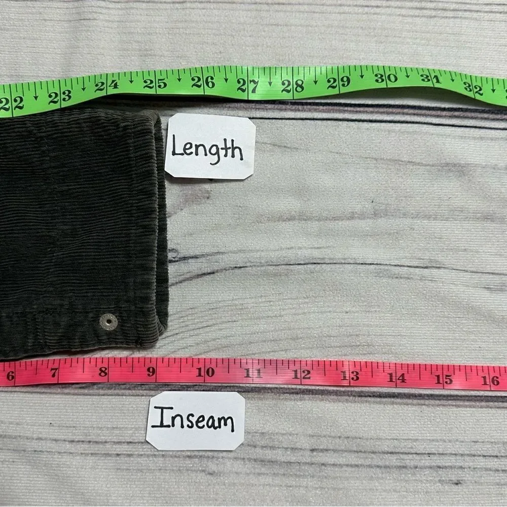Oshkosh Vestbak Corduroy Overalls Plaid Flannel Lined Bibs Baby 6-9 Months Snaps